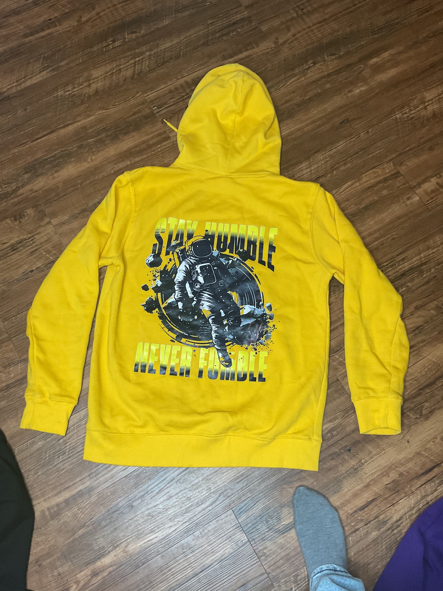 STAY HUMBLE NEVER FUMBLE HOODIE