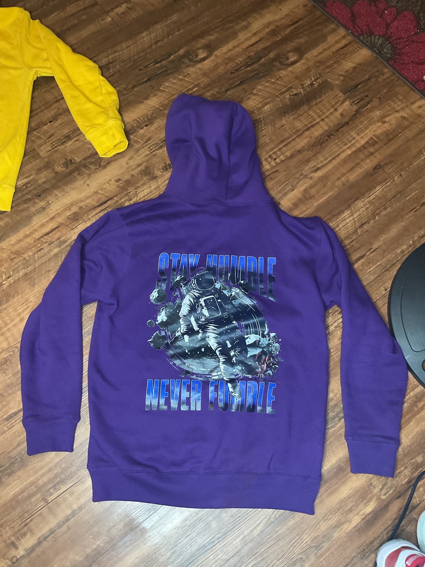 STAY HUMBLE NEVER FUMBLE HOODIE